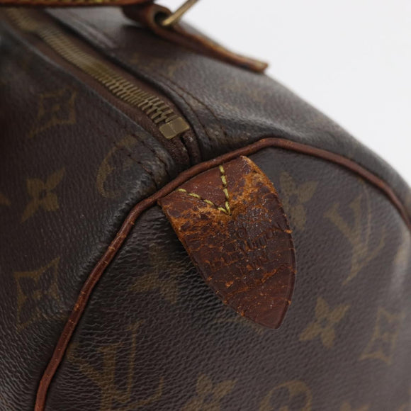LOUIS VUITTON Monogram Speedy 25 Hand Bag M41528 LV Auth bs34665