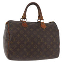 LOUIS VUITTON Monogram Speedy 30 Hand Bag M41526 LV Auth bs34666-1