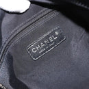 CHANEL Matelasse Hand Bag Patent leather Black Silver CC Auth bs34670-17