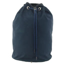 PRADA Purse Shoulder Bag Nylon Navy Silver Auth bs34671-13