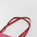 PRADA Tote Bag Nylon Pink Gold Auth bs34672-14