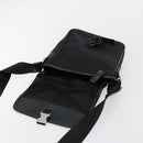 PRADA Shoulder Bag Nylon Black Silver Auth bs34673-17