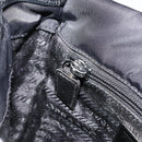 PRADA Shoulder Bag Nylon Black Silver Auth bs34673-21
