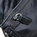 PRADA Shoulder Bag Nylon Black Silver Auth bs34673-23