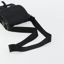 PRADA Shoulder Bag Nylon Black Silver Auth bs34673-7