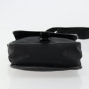 PRADA Shoulder Bag Nylon Black Silver Auth bs34673-5