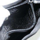 PRADA Draagtas Nylon Zwart Zilver Auth bs34674-23