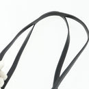 PRADA Draagtas Nylon Zwart Zilver Auth bs34674-8