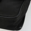 PRADA Shoulder Bag Nylon Black Silver Auth bs34675-15