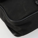 PRADA Shoulder Bag Nylon Black Silver Auth bs34675-16
