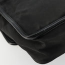 PRADA Shoulder Bag Nylon Black Silver Auth bs34675-8