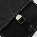 PRADA Shoulder Bag Nylon Black Silver Auth bs34675-19