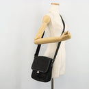 PRADA Shoulder Bag Nylon Black Silver Auth bs34675-26