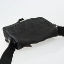 PRADA Shoulder Bag Nylon Black Silver Auth bs34675-6