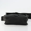 PRADA Shoulder Bag Nylon Black Silver Auth bs34675-5
