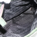 PRADA Hand Bag Nylon Green Silver Auth bs34677-24