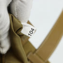 PRADA Sports Line Hand Bag Canvas Beige Silver Auth bs34685-12
