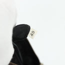 PRADA Chain Tote Bag Nylon Zwart Goud Auth bs34690-12