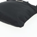PRADA Shoulder Bag Nylon Black Silver Auth bs34694-9