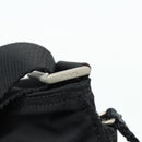 PRADA Shoulder Bag Nylon Black Silver Auth bs34694-10