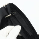 PRADA Shoulder Bag Nylon Black Silver Auth bs34694-18