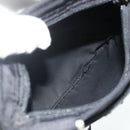 PRADA Shoulder Bag Nylon Black Silver Auth bs34694-11
