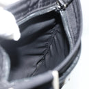 PRADA Shoulder Bag Nylon Black Silver Auth bs34694-20