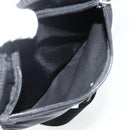 PRADA Shoulder Bag Nylon Black Silver Auth bs34694-22