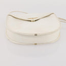 SAINT LAURENT Shoulder Bag Leather 2 Set Beige White Auth bs34695-15