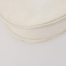 SAINT LAURENT Shoulder Bag Leather 2 Set Beige White Auth bs34695-16