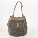 SAINT LAURENT Shoulder Bag Leather 2 Set Beige White Auth bs34695-2