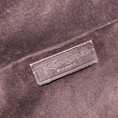 SAINT LAURENT Hand Bag Leather White Gold 172460 Auth bs34696-19