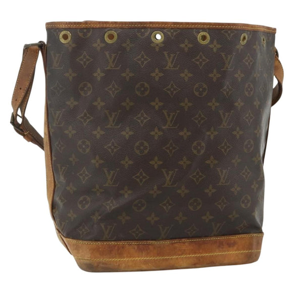 LOUIS VUITTON Monogram Noe Shoulder Bag M42224 LV Auth bs34697