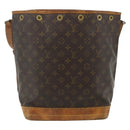 LOUIS VUITTON Monogram Noe Shoulder Bag M42224 LV Auth bs34697-2