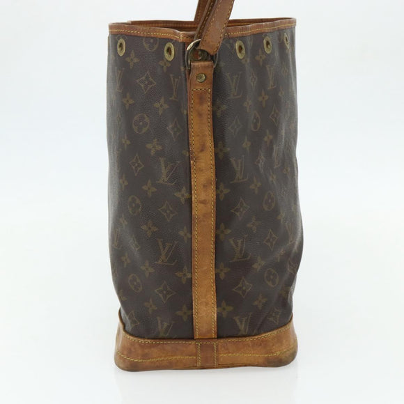 LOUIS VUITTON Monogram Noe Shoulder Bag M42224 LV Auth bs34697