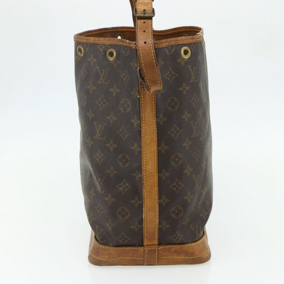 LOUIS VUITTON Monogram Noe Shoulder Bag M42224 LV Auth bs34697