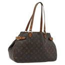 LOUIS VUITTON Monogram Batignolles Horizontal Tote Bag M51154 LV Auth bs34698-1