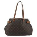 LOUIS VUITTON Monogram Batignolles Horizontal Tote Bag M51154 LV Auth bs34698-13