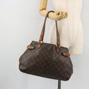 LOUIS VUITTON Monogram Batignolles Horizontal Tote Bag M51154 LV Auth bs34698-23