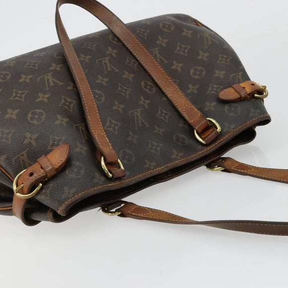 LOUIS VUITTON Monogram Batignolles Horizontal Tote Bag M51154 LV Auth bs34698