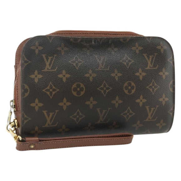 LOUIS VUITTON Monogram Orsay Clutch Bag M51790 LV Auth bs34699
