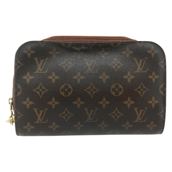 LOUIS VUITTON Monogram Orsay Clutch Bag M51790 LV Auth bs34699