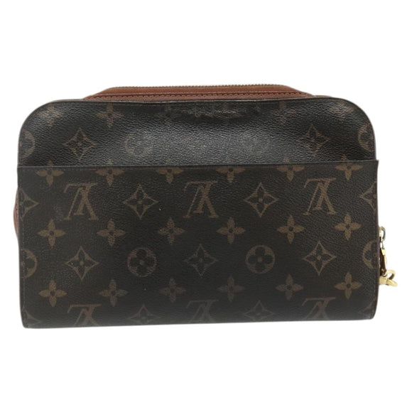 LOUIS VUITTON Monogram Orsay Clutch Bag M51790 LV Auth bs34699