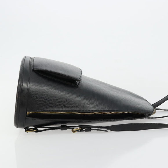 LOUIS VUITTON Epi Coblanc Shoulder Bag Black M52292 LV Auth bs34700