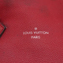LOUIS VUITTON Lockit MM Handtasche Leder Fran Boise M94595 LV Auth bs34701-18