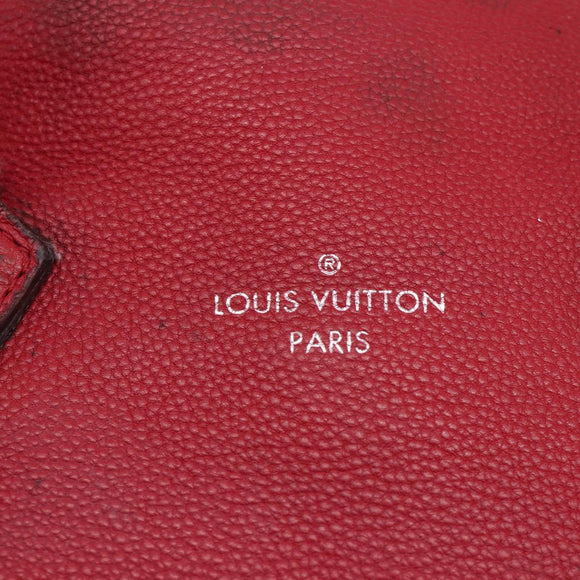 LOUIS VUITTON Lockit MM Handtasche Leder Fran Boise M94595 LV Auth bs34701