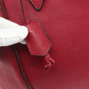 LOUIS VUITTON Lockit MM Handtasche Leder Fran Boise M94595 LV Auth bs34701-10