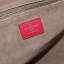 LOUIS VUITTON Lockit MM Handtasche Leder Fran Boise M94595 LV Auth bs34701-19
