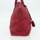 LOUIS VUITTON Lockit MM Handtasche Leder Fran Boise M94595 LV Auth bs34701-3