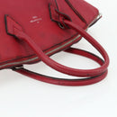 LOUIS VUITTON Lockit MM Handtasche Leder Fran Boise M94595 LV Auth bs34701-7